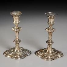 George II candlesticks