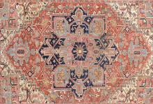 Close-up of center of carpet